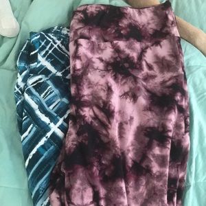 Terra and sky two pairs of 2x leggings